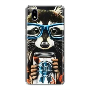 Чохол з принтом для ZTE Blade A3 (2020) - (Прикольні) (AlphaPrint) (Єнот з банкою)
