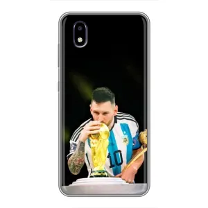 Чехлы для ZTE Blade A3 (2020) (Leo чемпион) (AlphaPrint) (Кубок Месси)