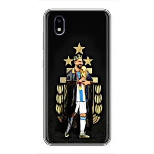 Чехлы для ZTE Blade A3 (2020) (Leo чемпион) (AlphaPrint) (Месси Король)