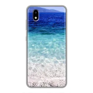 Силіконовий чохол з КАРТИНКАМИ літо для ZTE Blade A3 (2020) (AlphaPrint) (Море)
