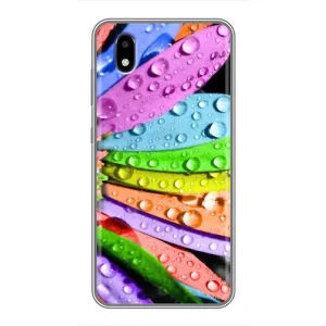 Чехлы (ART) Цветы на ZTE Blade A3 (2020) (VPrint) (Семицветик)