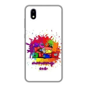 Чехол Амонг Ас для ZTE Blade A3 (2020) (AlphaPrint) (Яркий АмонгАс)