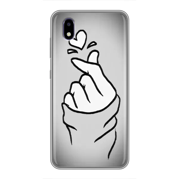 Чехол с принтом «Значок Love» для ZTE Blade A3 (2020)