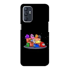 Чохол з принтом «Амонг-ас» для ZTE Blade A31 Plus