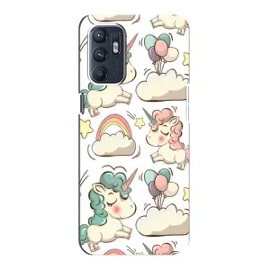 Чохол для ZTE Блейд A31 Плюс - (Єдинорожки - Новинки) (AlphaPrint) (Єдиноріжки)