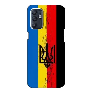 Украинские Чехлы для ZTE Blade A31 Plus с картинкой УПА (AlphaPrint) (Прапор УПА)