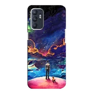 Чохол з принтом «Вид Галактики» для ZTE Blade A31 Plus