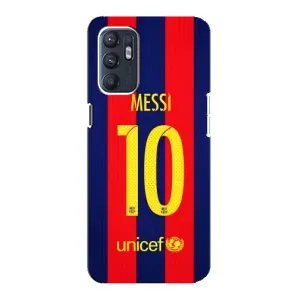 Чохол з принтом «Messi Barca 10» для ZTE Blade A31 Plus