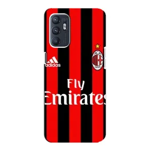Чохли для ZTE Blade A31 Plus (VPrint) - Футбольні клуби (Milan)