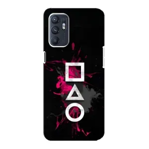 Чохол Гра в кальмара для ZTE Blade A31 Plus (Символи Гра кальмара)