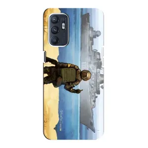 Чехол с принтом (Русский корабль...) для  ZTE Блейд A31 Плюс (AlphaPrint)