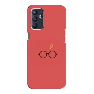Чохол з принтом «шрам та окуляри» для ZTE Blade A31 Plus