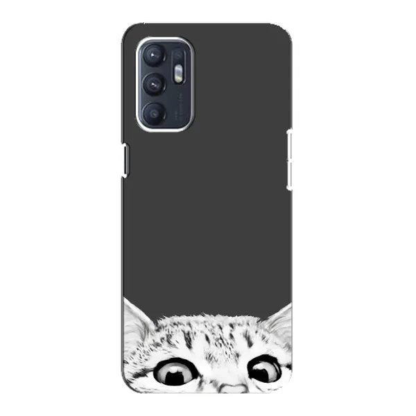 Чохол з принтом «Виглядає котик» для ZTE Blade A31 Plus Чохол з принтом «Виглядає котик» для ZTE Blade A31 Plus