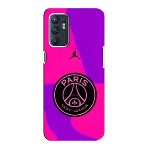 Чохли PSG для ZTE Blade A31 Plus (AlphaPrint) (яскравий ПСЖ)