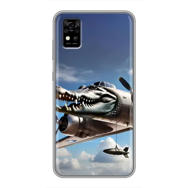 Чохол з принтом «Бомбардіро крокоділо» для ZTE Blade A31