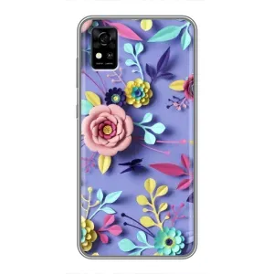 Чохли з квітами для ZTE Blade A31 (VPrint) (Дизайн квітів)