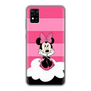 Міккі Маус чохол для ZTE Blade A31 (AlphaPrint - Мультяшні) (Дівчинка Maus)