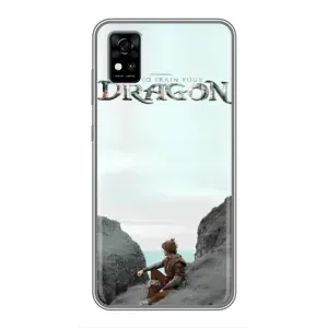 Чохол як приборкати дракона на ZTE Blade A31 (Дракон лого)
