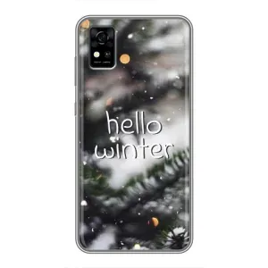 Новорічні, Святкові Чохли для ZTE Blade A31 - 2024 год (Hello winter)