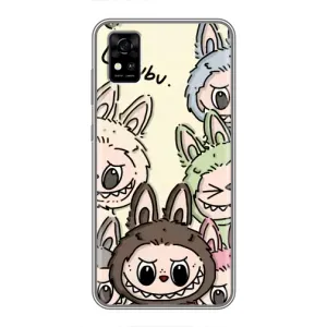Чохол з Лабубу на ZTE Blade A31 (Золота мавпа Bored Ape)