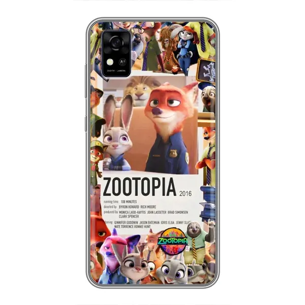 Чохол з принтом «Постер Зоотрополіс» для ZTE Blade A31