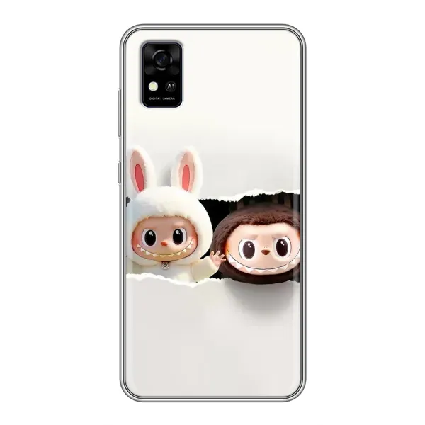 Чехол с принтом «Лабубу» для ZTE Blade A31