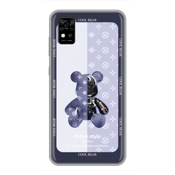 Чохол з принтом «Медведик LV» для ZTE Blade A31