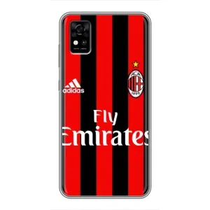 Чохли для ZTE Blade A31 (VPrint) - Футбольні клуби (Milan)