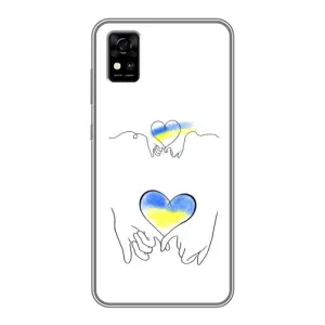 Чохол для Патріота України ZTE Blade A31 - (AlphaPrint) (Мир Україні)