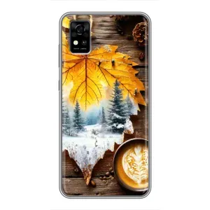 Чохол з принтом «Осінньо-зимова кава» для ZTE Blade A31