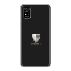 Чехол с принтом «Овечка Майнкрафт» для ZTE Blade A31