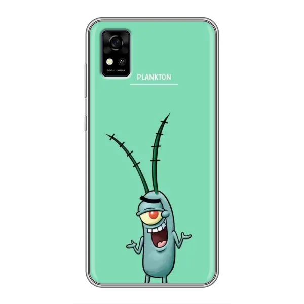 Чохол з принтом «Персонаж Планктон» для ZTE Blade A31
