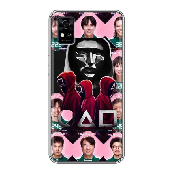 Чохол з принтом «Учасники Гра кальмара» для ZTE Blade A31
