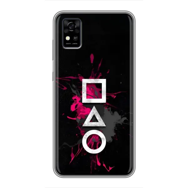 Чохол з принтом «Символи Гра кальмара» для ZTE Blade A31