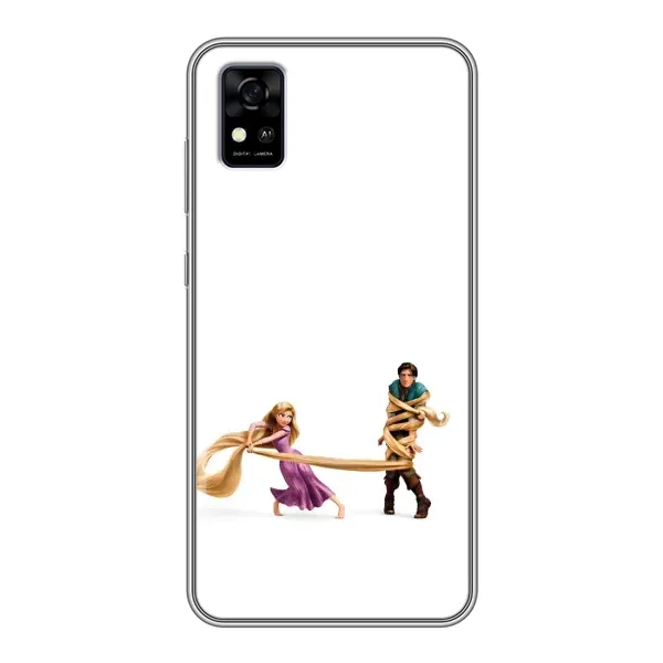 Чохол з принтом «Рапунцель та Флін» для ZTE Blade A31