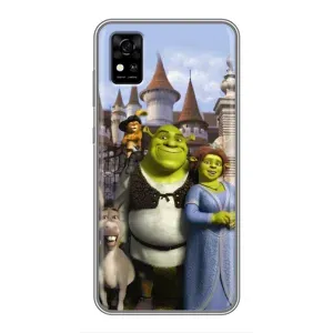 Чохол з мультфільмом Шрек на ZTE Blade A31 (Казкові герої Шрека)