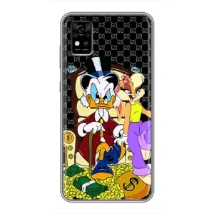 Чехли для ZTE Blade A31 - Скрудж МакДак Louis Vuitton (PREMIUMPrint) (Стильна Утка)
