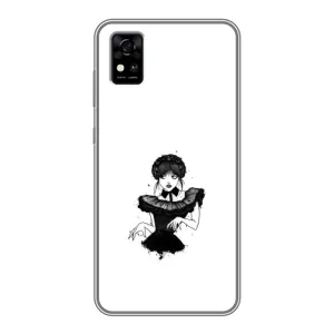 Чохли Венсдей на ZTE Blade A31 Уенсдей (AlphaPrint) (танець Венздей)