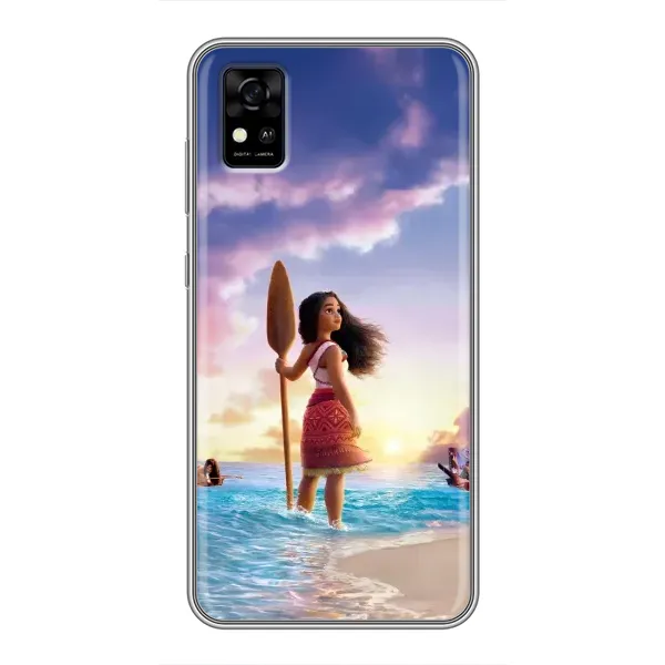 Чохол з принтом «Моана з веслом» для ZTE Blade A31