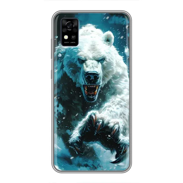 Чохол з принтом «Полярний ведмідь» для ZTE Blade A31