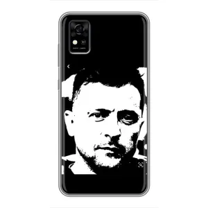 Чохол для ZTE Blade A31 (AlphaPrint - с принтом Зеленського)