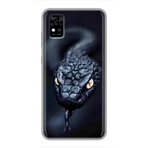 Чохол з картинкою 'Хижаки' для ZTE Blade A31 (Чорна змія)