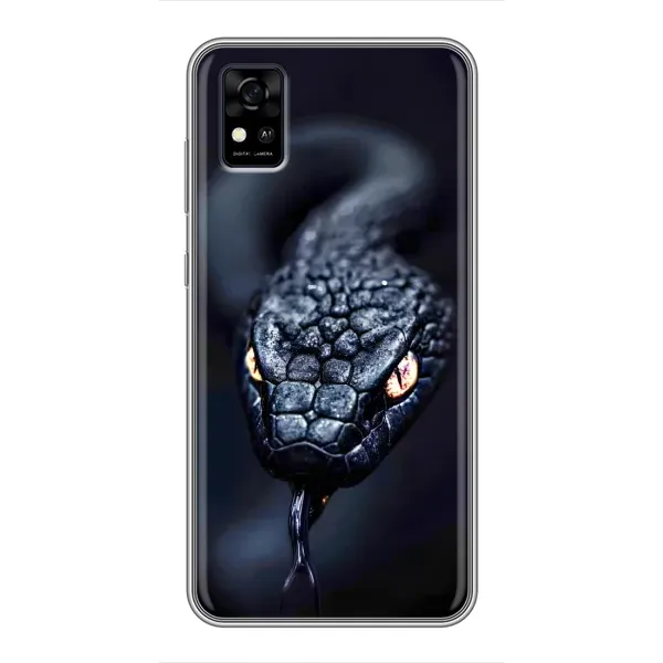 Чохол з принтом «Чорна змія» для ZTE Blade A31