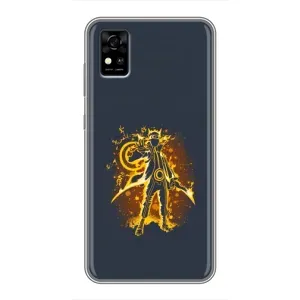 Чехол с принтом «золотой Наруто» для ZTE Blade A31