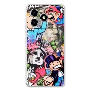 Чехлы с крутыми принтами для ZTE Blade A36 - (PREMIUMPrint)