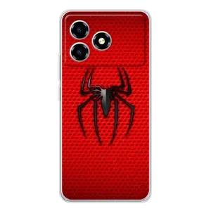 Чехол с человеком пауком для ZTE Blade A36 - (AlphaPrint)