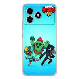 Чехлы Brawl Stars для ZTE Blade A36 (AlphaPrint)