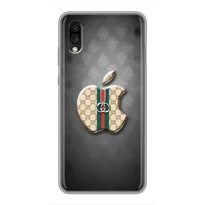 Чохли  GUCCI для ЗТЕ Блейд А5 (2020) (AlphaPrint) (Apple gucci)