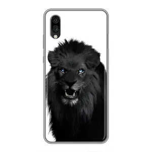 Чохли з картинкою животних ZTE Blade A5 (2020) (Чорний ЛЕВ)