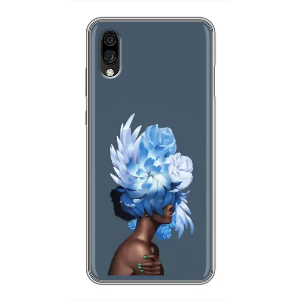 Чехол с принтом «Цветы на голове» для ZTE Blade A5 (2020) Чехол с принтом «Цветы на голове» для ZTE Blade A5 (2020)